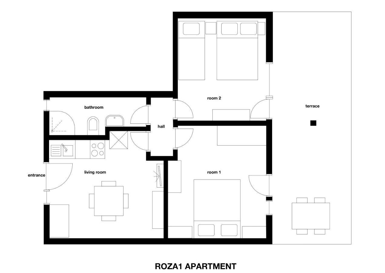 Apartments M&R Spadina Vodice Exterior photo